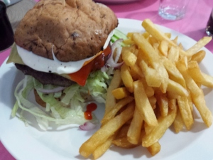 Burger from Holland's Diner
